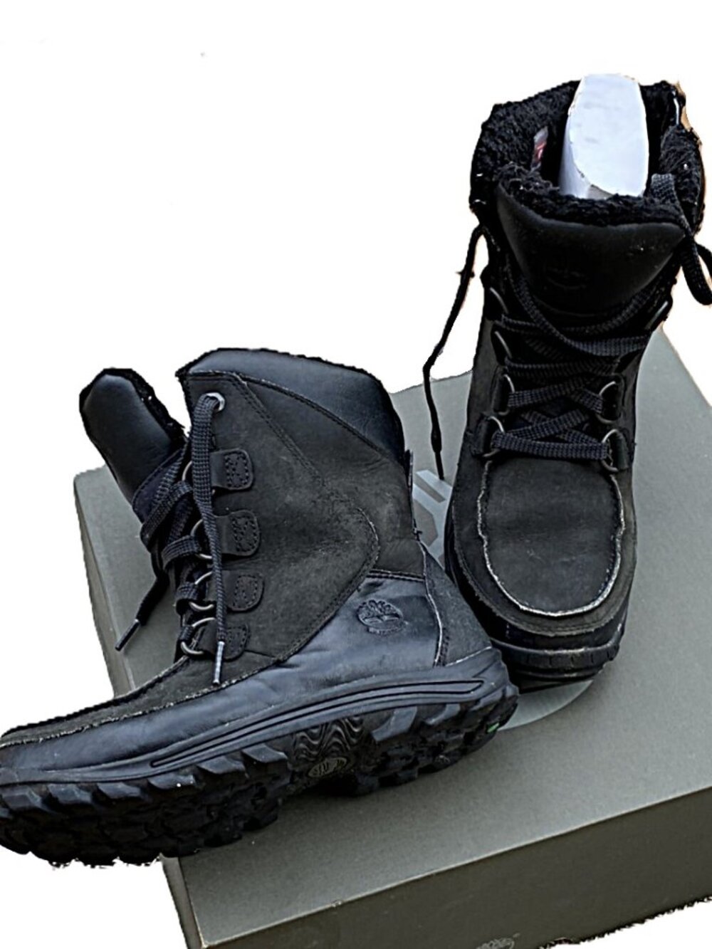 Timberland - Kids' (Junior) Chillberg Waterproof Black Boots Size 4